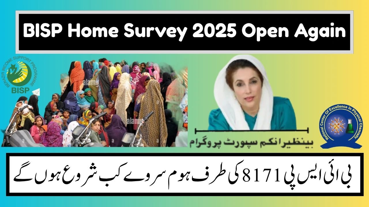 BISP Home Survey 2025 Open Again – How to Update Your Family Data
