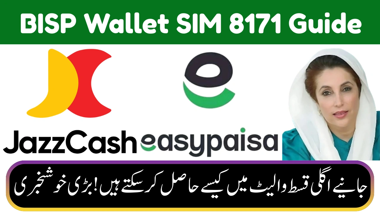 BISP Wallet SIM 8171 Guide – Instant CNIC Eligibility & Payment Check