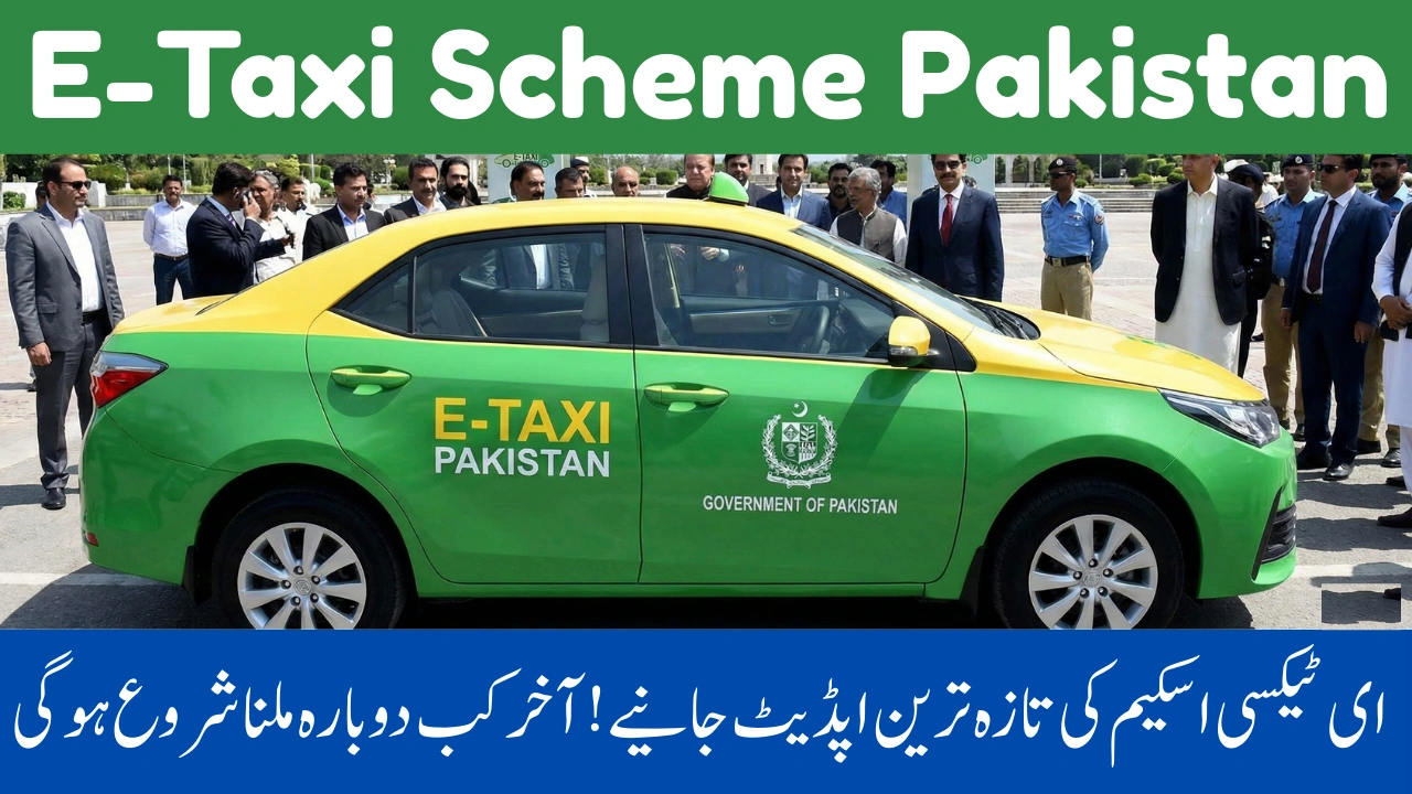 E-Taxi Scheme Pakistan – Down Payment Options & Monthly Installment Plan